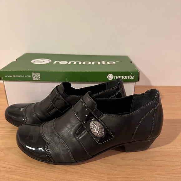 Remonte - Black women's shoe (size 9) - Picture 8 of 13